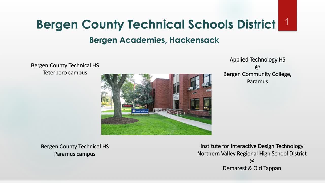 Bergen County Academies Open House Information